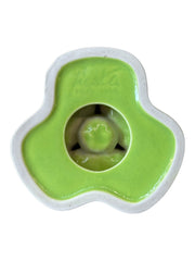 Fiesta - Chartreuse Green Tripod Pyramid Candleholder No Box Homer Laughlin HLC