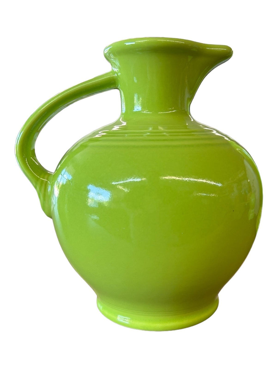 Fiesta - Chartreuse Green Carafe Homer Laughlin Ceramic Vase Pitcher Home Decor