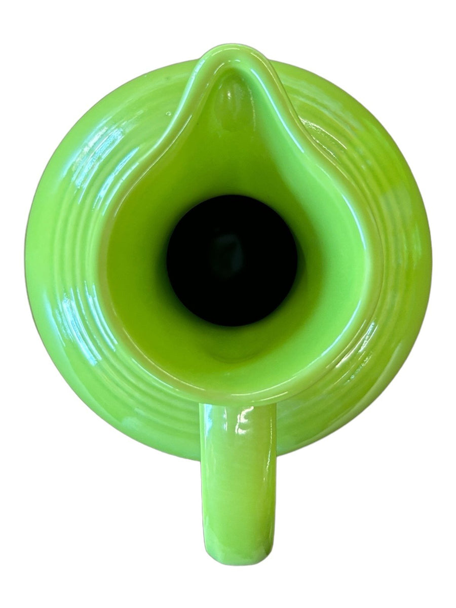 Fiesta - Chartreuse Green Carafe Homer Laughlin Ceramic Vase Pitcher Home Decor