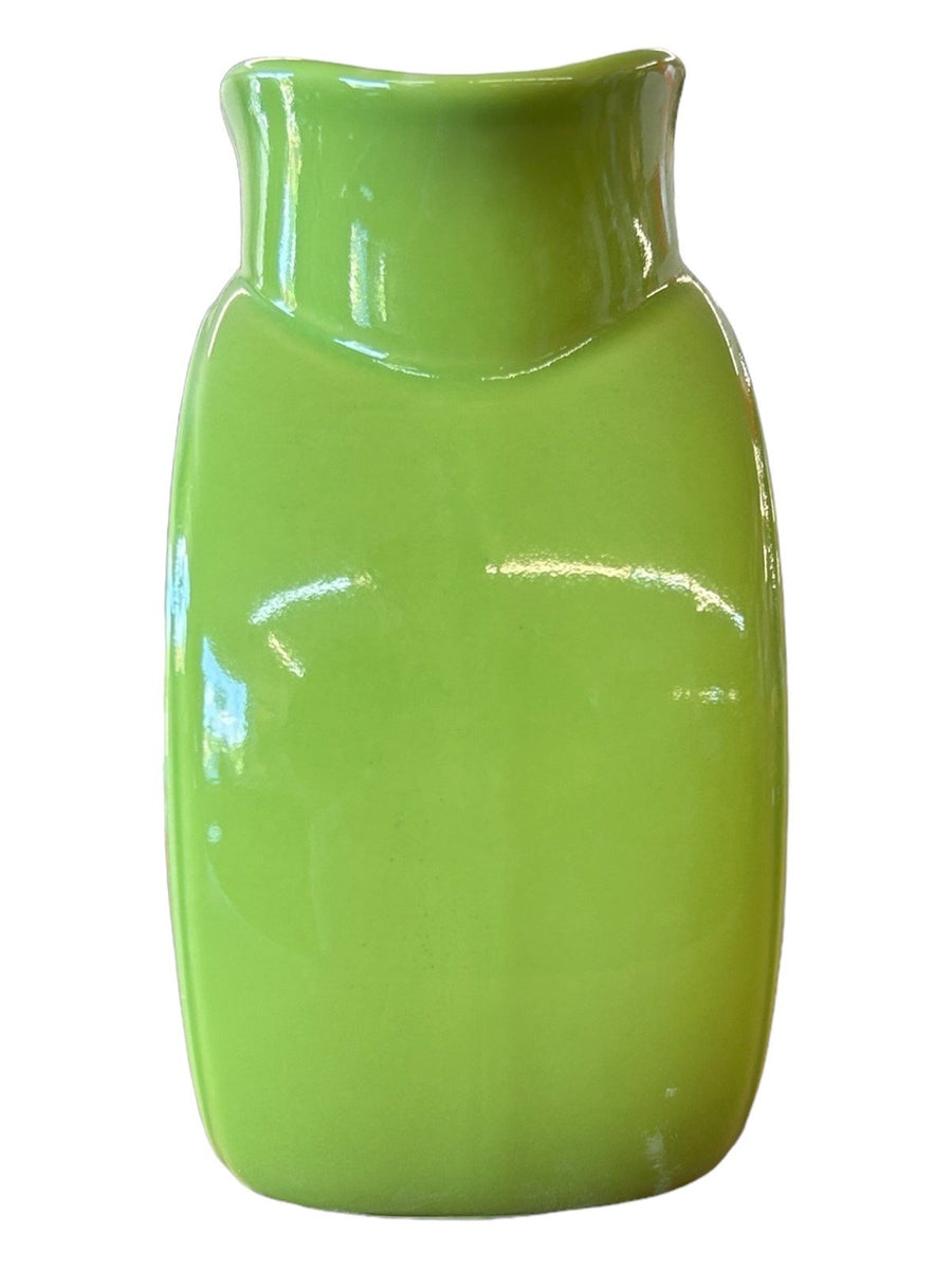 Fiesta - Chartreuse Green Millennium Vase II Y2K Homer Laughlin Rare Home Decor