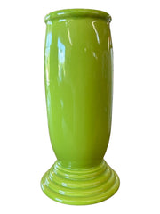 Fiesta - Chartreuse Green Millennium Vase III Y2K Homer Laughlin Ceramic Decor