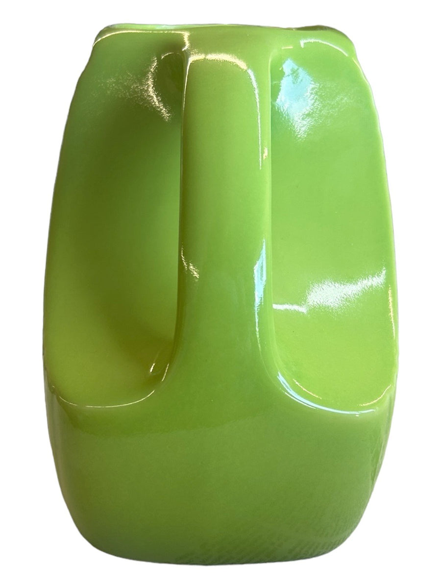 Fiesta - Chartreuse Green 67OZ Large Millennium Y2K Disk Pitcher Homer Laughlin