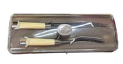 Carvel Hall Stainless Steel Kitchen Knife Set 8 Piece Steak Carving Bakelite