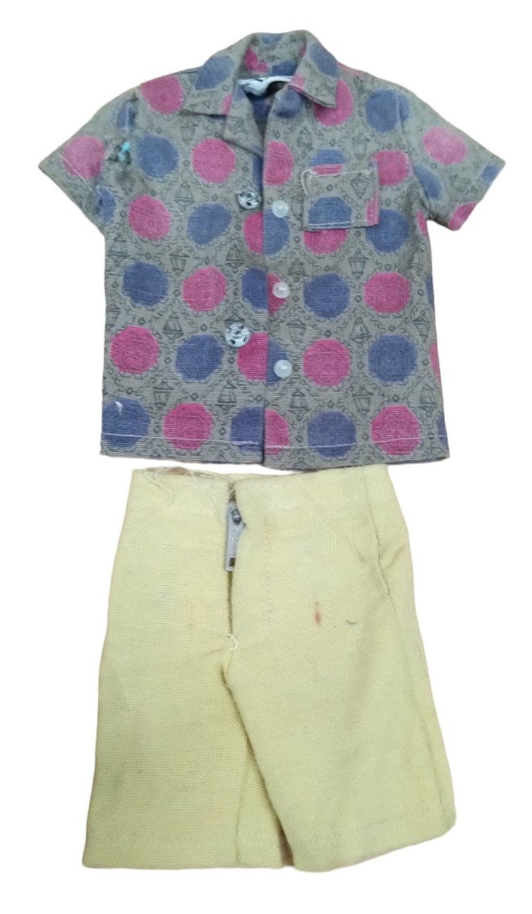 Ken Sports Shorts & Shirt Doll Outfit Doll Clothing Vintage Collectible
