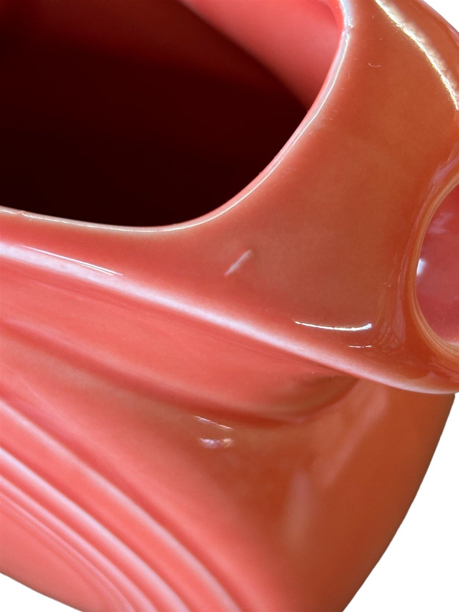 Fiesta - Persimmon Orange Small/Medium Disk Pitcher Homer Laughlin Kitchenware