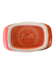 Fiesta - Persimmon Orange Small/Medium Disk Pitcher Homer Laughlin Kitchenware