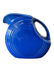 Fiesta - Sapphire Blue 67OZ Large Disk Pitcher No Box Ceramic Homer Laughlin HLC