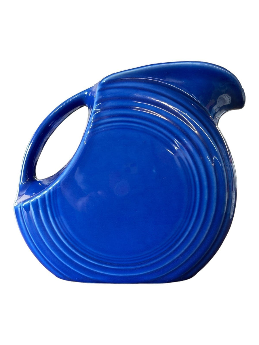 Fiesta - Sapphire Blue 67OZ Large Disk Pitcher No Box Ceramic Homer Laughlin HLC