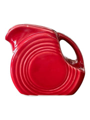 Fiesta - Scarlet Red Mini Disk Pitcher Ceramic Homer Laughlin Home Decor Kitchen