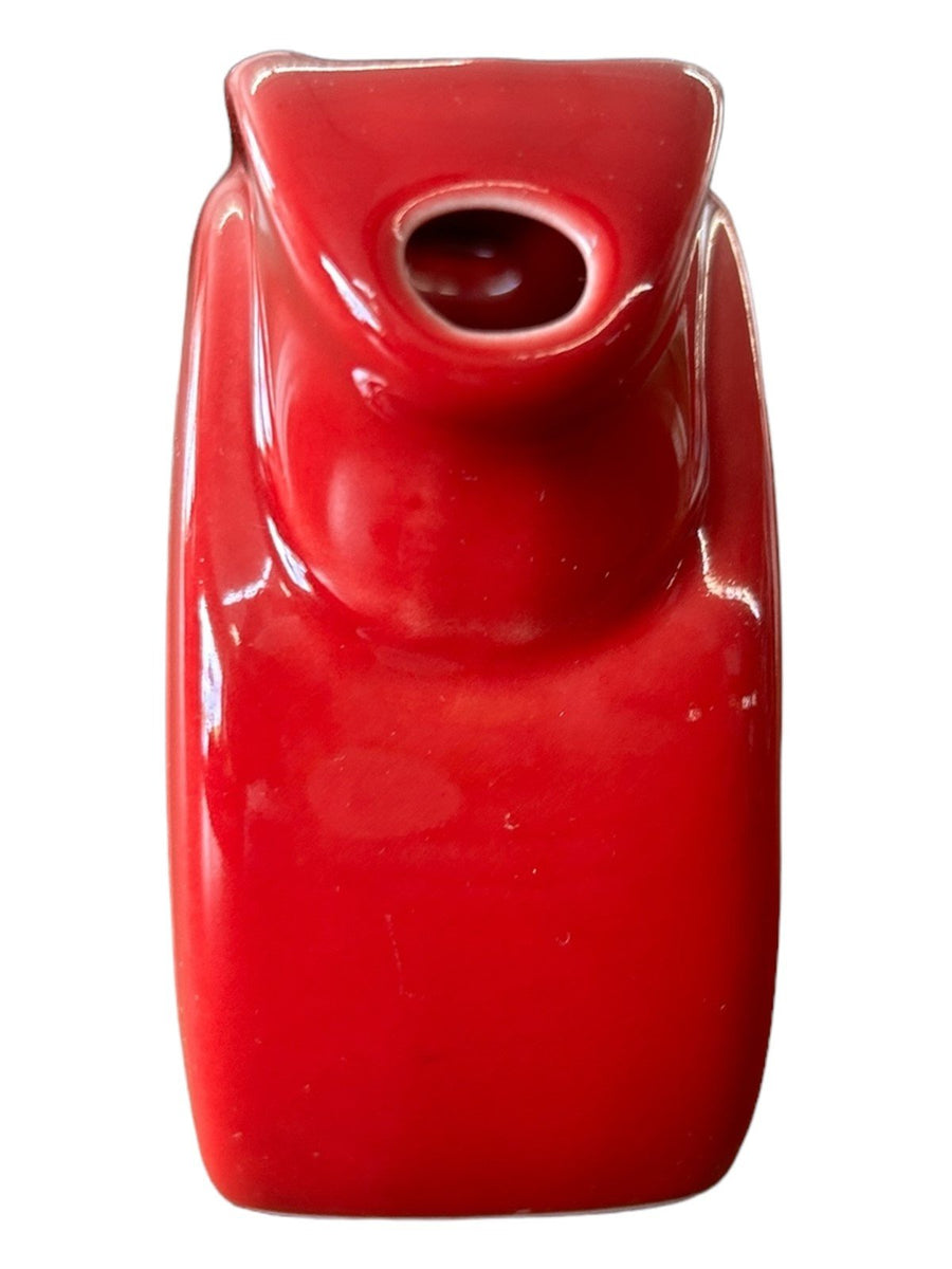 Fiesta - Scarlet Red Mini Disk Pitcher Ceramic Homer Laughlin Home Decor Kitchen