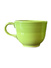 Fiesta - Chartreuse Green Teacup Homer Laughlin Ceramic Tea Set Drinkware Coffee