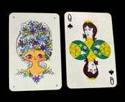 Playing Cards Hallmark Duo Vintage Mademoiselle In Original Case