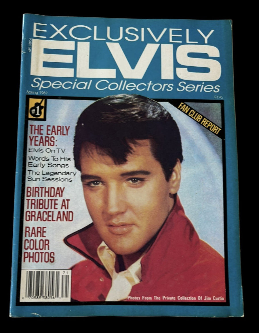 Elvis Presley Magazine Lot 5 Collectible Photography Tributes 1977-1987 Posters