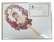 Turn Of The Century Fan Greetings Vintage Collectible Nostalgic Reproduction