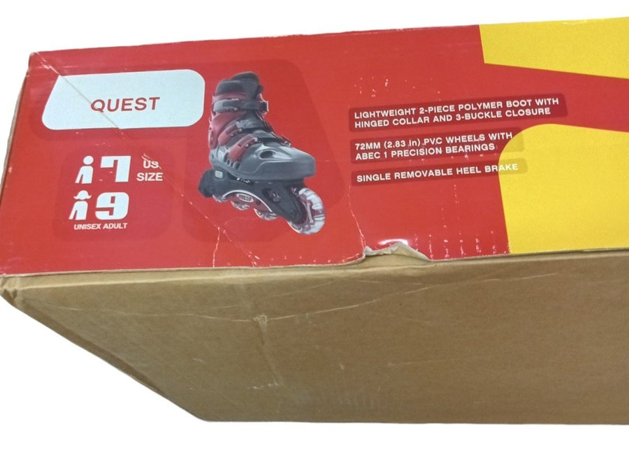 Quest Forward Unisex Inline Roller Skates Outdoor Recreation Skating Sports