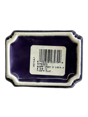 Fiesta - Plum Purple Sugar Packet Caddy Homer Laughlin Ceramic Dish Kitchenware