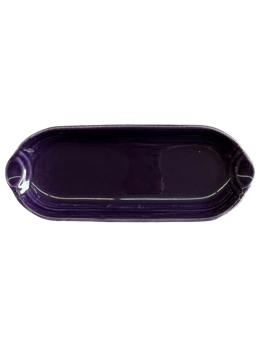 Fiesta - Plum Purple Relish Utility Tray Homer Laughlin Ceramic Dish Kitchenware