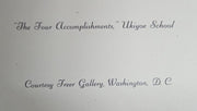 Shorewood Press Four Accomplishments Japanese Art Print Vintage Lithograph
