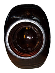 Log Cabin Maple Syrup Glass Bottle Vintage Collectible Nostalgic Storage