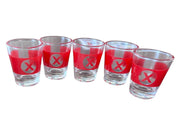 Tic Tac Toe Adult Shot Game Mirrored Playing Board and Custom Shots by Spencers