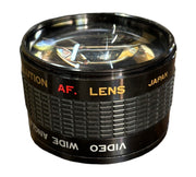 Zykkor Camera Lens Hi Resolution AF 1.5x Wide Angle 0.5x Telephoto Video 49mm