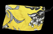 Beach Bag Purse Floral Yellow Black White Tropical Escape Sears Tote