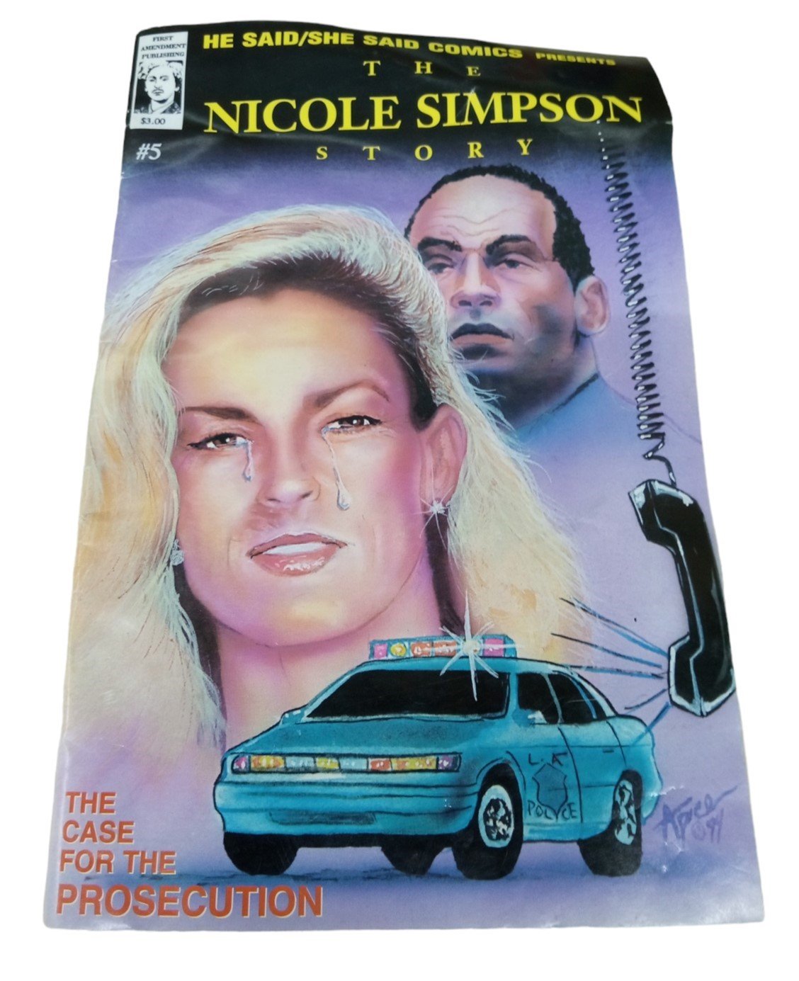 He Said She Said Comics OJ Simpson Story Vintage Collectible Historical