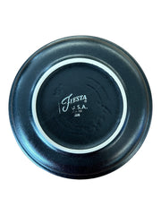 Fiesta - Foundry Black Medium Soup Bowl Homer Laughlin Kitchenware Dinner Cook