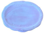 Holland Mold Pink Quilted Trinket Box with Lid Porcelain Vintage AC4