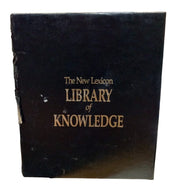 New Lexicon Library Of Knowledge Book Set Vintage Collectible Nostalgic