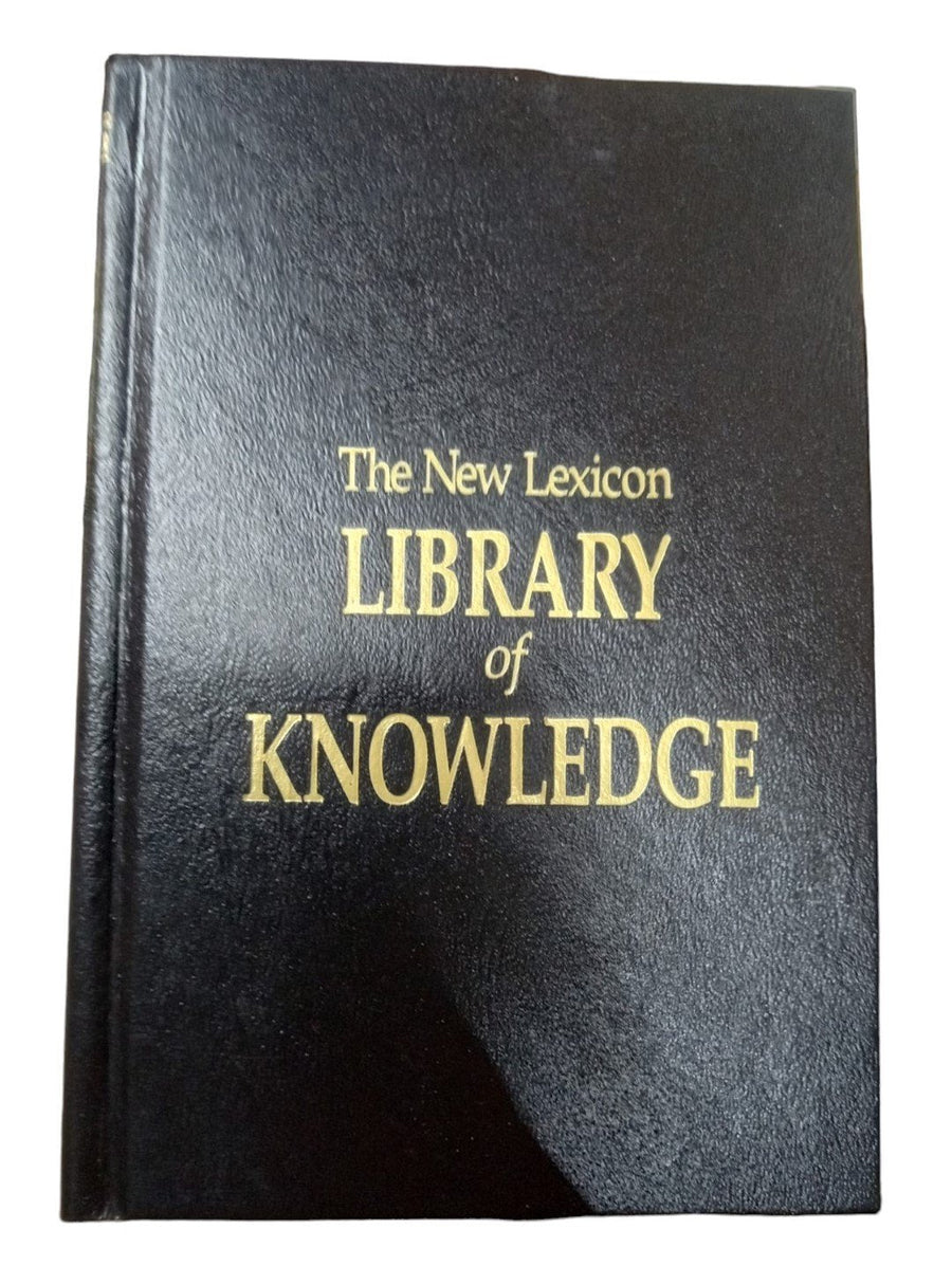 New Lexicon Library Of Knowledge Book Set Vintage Collectible Nostalgic