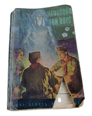 Boy Scouts Handbook For Boys 1951 Vintage Collectible Nostalgic Outdoor Utility