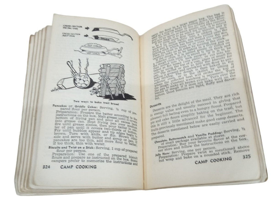 Boy Scouts Handbook For Boys 1951 Vintage Collectible Nostalgic Outdoor Utility