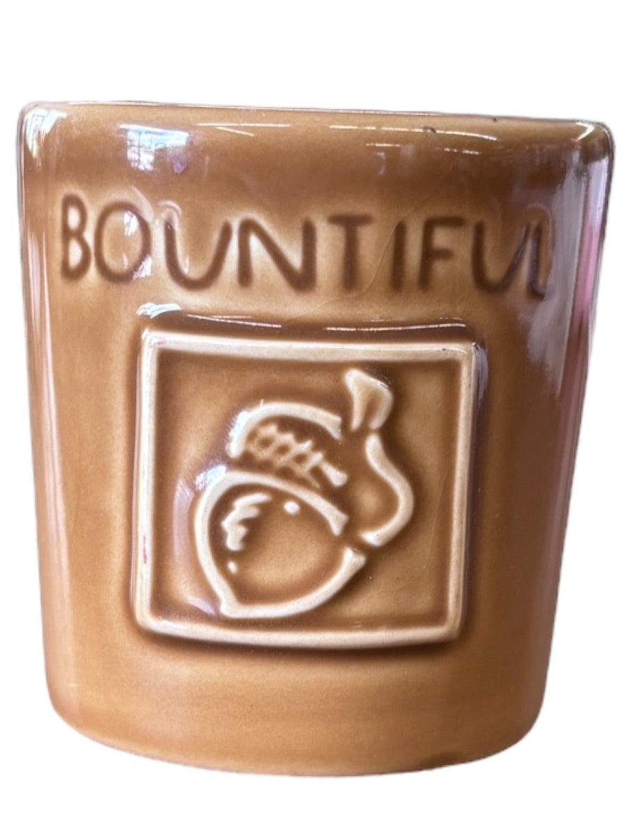 Gund Gifts Thanksgiving Bountiful Candle Holder with Acord Engraving
