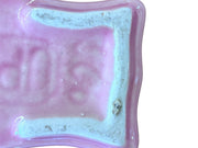 Upco Pink and White Drip Glaze Planter #922 Made in USA