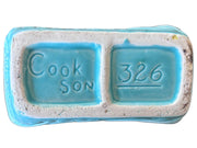 Cookson Turquoise Planter #326 Vintage