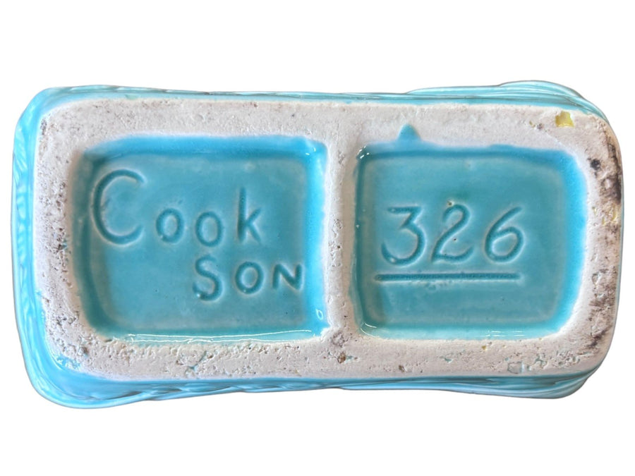 Cookson Turquoise Planter #326 Vintage