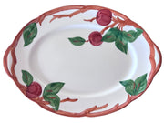 Franciscan ware Hand Decorated Apple Serving Tray Gladding Mcbean & Co Oven Safe