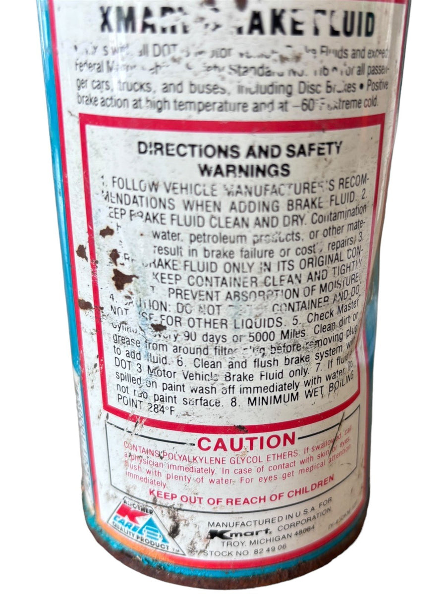 Vintage Dupont Zerone Anti Freeze Tin Quart Can