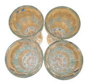 Soda Shop Drinking Glasses Set Of 4 Vintage Collectible Drinkware Serveware