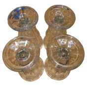 Soda Shop Drinking Glasses Set Of 4 Vintage Collectible Drinkware Serveware