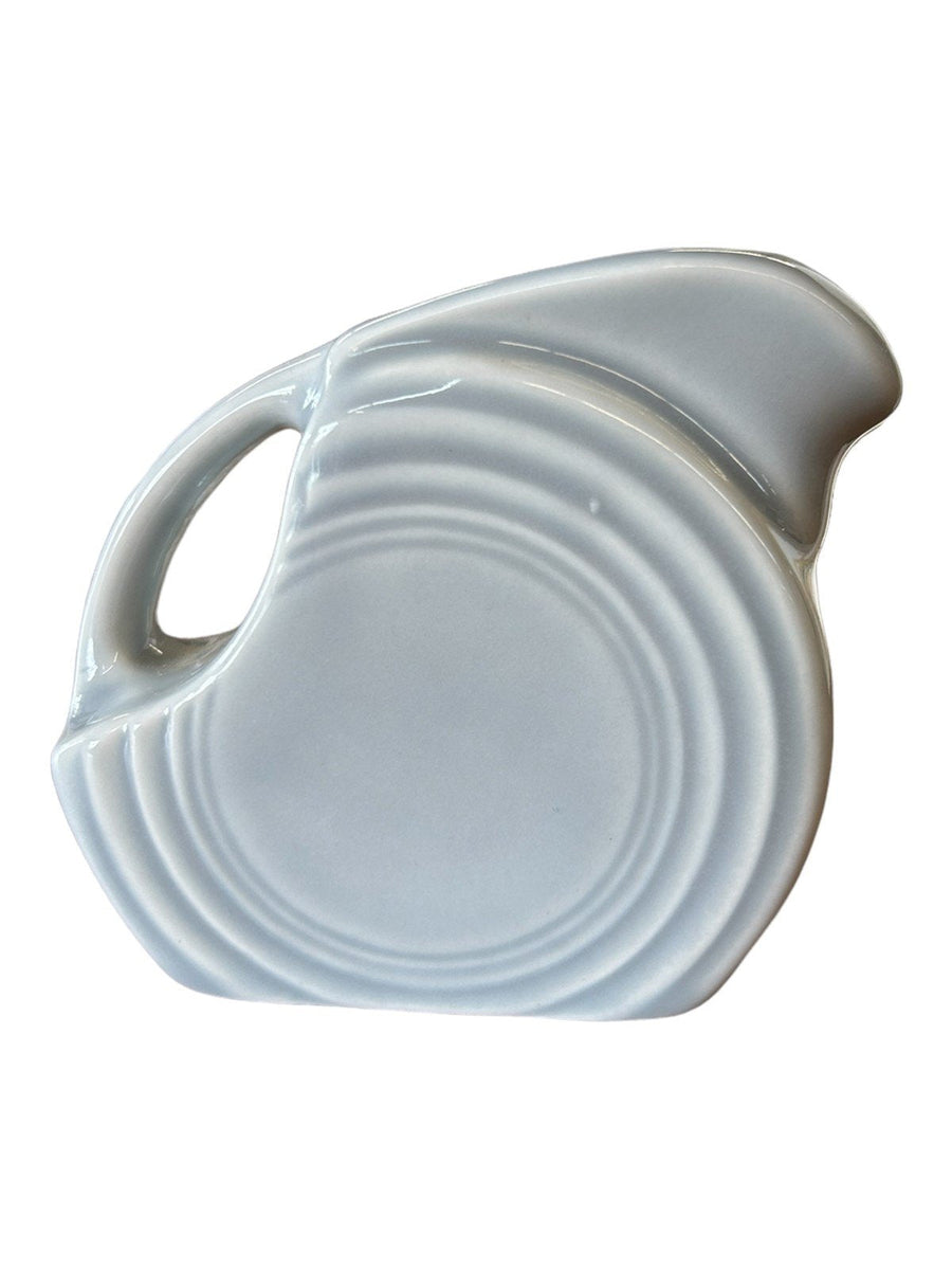 Fiesta - Pearl Gray/Grey Mini Disk Pitcher Ceramic Homer Laughlin Decor Kitchen