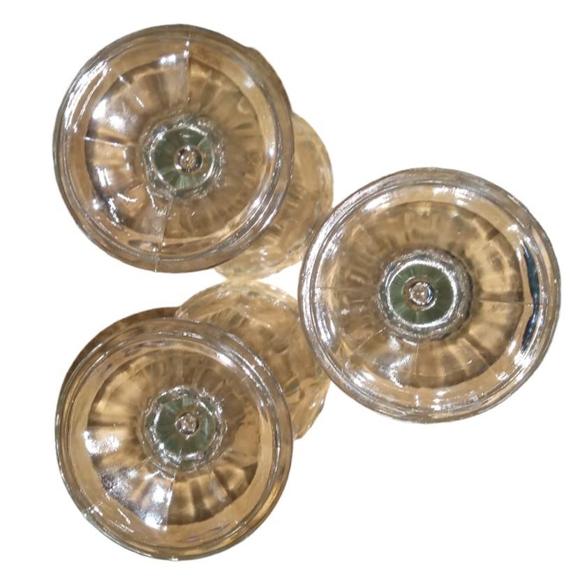Soda Shop Drinking Glasses Set Of 3 Vintage Collectible Drinkware Kitchenware