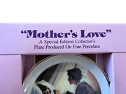 Norman Rockwell "Mother's Love" Special Edition Collectors Porcelain Plate