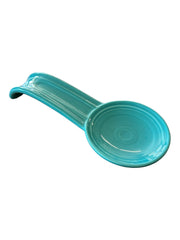 Fiesta - Turquoise Blue Spoon Rest Homer Laughlin Ceramic Kitchenware Baking HLC