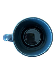 Fiesta - Slate Gray/Grey Retired Square Mug Homer Laughlin Ceramic Coffee Cup Drink