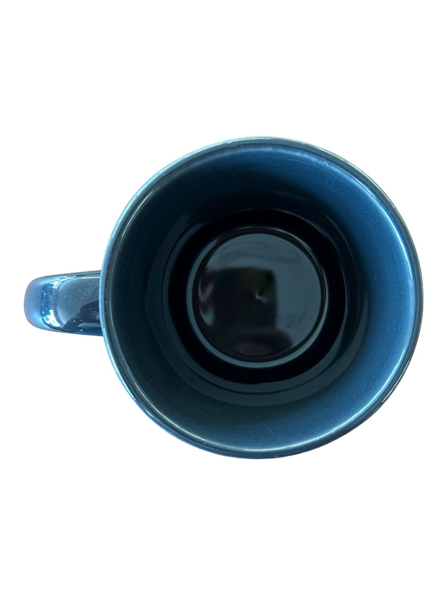 Fiesta - Slate Gray/Grey Retired Square Mug Homer Laughlin Ceramic Coffee Cup Drink