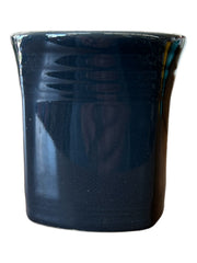 Fiesta - Slate Gray/Grey Retired Square Mug Homer Laughlin Ceramic Coffee Cup Drink
