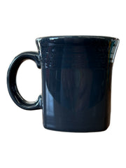 Fiesta - Slate Gray/Grey Retired Square Mug Homer Laughlin Ceramic Coffee Cup Drink