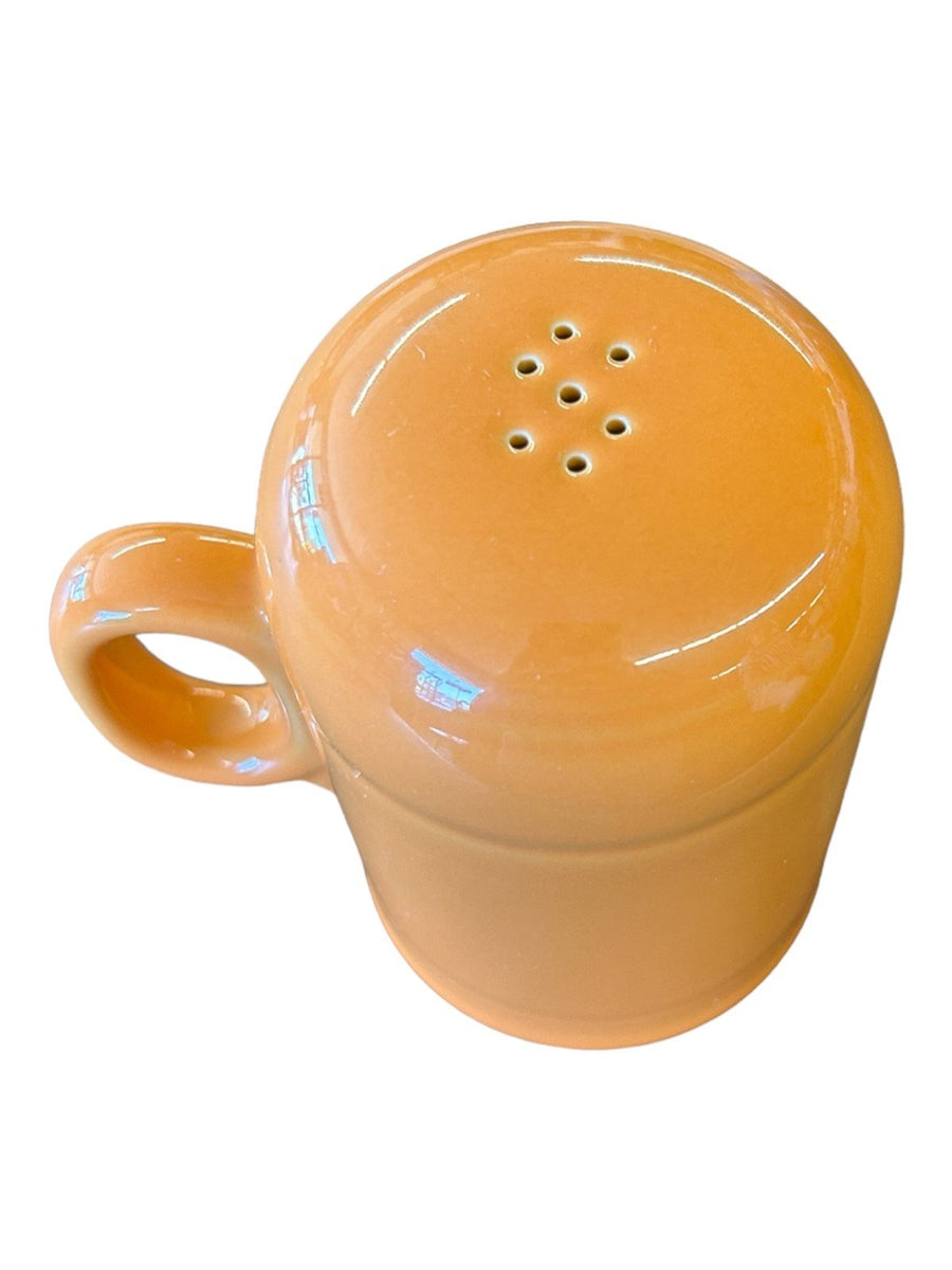 Fiesta - Tangerine Orange Salt Shaker Rangetop Homer Laughlin Ceramic Kitchen